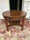 Antique Stickley Or Stickley Style Arts And Crafts Mission Oak Round Table