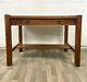 Antique Stickley Style Mission Oak Arts and Crafts Style Quarter Sawn Desk