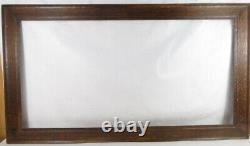 Antique mission oak picture frame 20 by 40