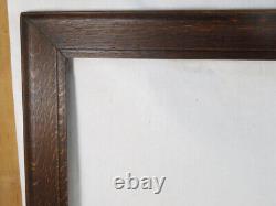 Antique mission oak picture frame 20 by 40