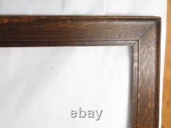 Antique mission oak picture frame 20 by 40