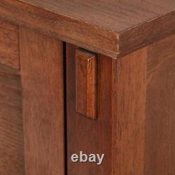 Artisan Medium Oak 4 Drawer File Cabinet