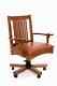 Arts And Crafts Mission Oak Office Chair