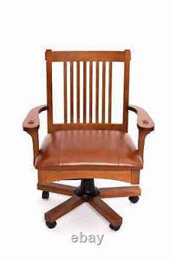 Arts And Crafts Mission Oak Office Chair