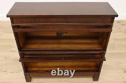 Arts & Crafts Antique Mission Oak Stacking Bookcase, Globe #49887