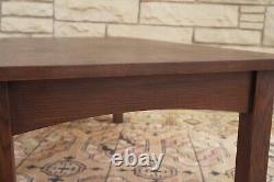 Arts & Crafts Gustav Stickley Mission Collection Quarter Sawn Oak Coffee Table