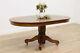 Arts & Crafts Mission Oak 42 Antique Dining Table, 3 Leaves #47985