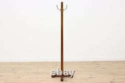 Arts & Crafts Mission Oak Antique Craftsman Coat & Hat Stand #47854