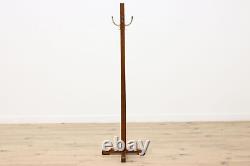 Arts & Crafts Mission Oak Antique Craftsman Coat & Hat Stand #47854