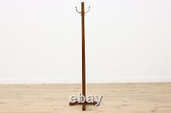 Arts & Crafts Mission Oak Antique Craftsman Coat & Hat Stand #47854