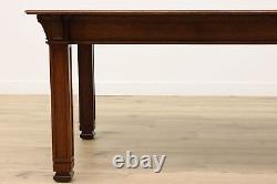 Arts & Crafts Mission Oak Antique Library, Dining or Conference Table #41984