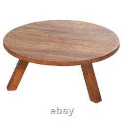 Arts & Crafts Mission Style Oak Low Table 20thC