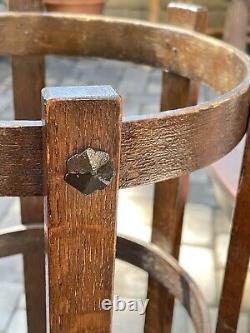 Arts & Crafts Oak Umbrella Stand by Liberty Of London c. 1920