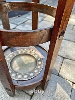 Arts & Crafts Oak Umbrella Stand by Liberty Of London c. 1920