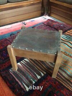 Arts and Crafts, Mission foot stool