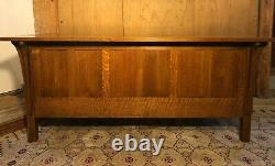 Authentic Stickley Executive Desk classic mission style, heirloom quality