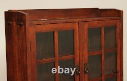 Charles Stickley Antique Mission Oak Two Door Bookcase