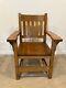 Classic Antique American Arts and Crafts/Mission Oak Armchairs (set of 4)