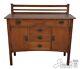 F63849EC STICKLEY Antique Mission Oak Sideboard