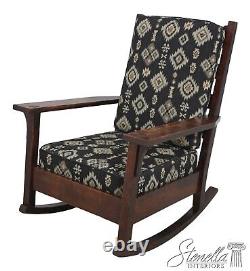 F64058EC STICKLEY Signed Antique Mission Oak Rocker