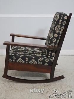 F64058EC STICKLEY Signed Antique Mission Oak Rocker