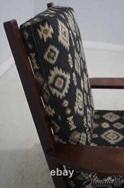 F64058EC STICKLEY Signed Antique Mission Oak Rocker