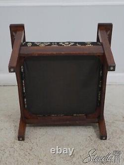 F64059EC STICKLEY Signed Antique Mission Oak Recliner Chair