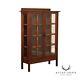 Gustav Stickley Antique Mission Oak and Glass Two-Door China Cabinet