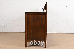 Gustav Stickley Style Mission Oak Arts & Crafts Sideboard