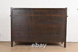 Gustav Stickley Style Mission Oak Arts & Crafts Sideboard