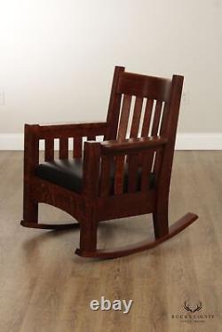 Harden Antique Mission Oak Rocker