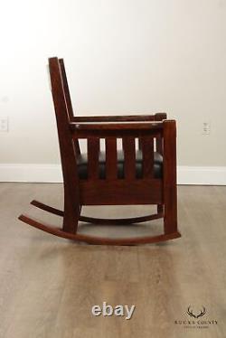 Harden Antique Mission Oak Rocker