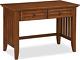 Home Styles Arts and Crafts Mission Style Student Desk Crafted from Hardwoods wi