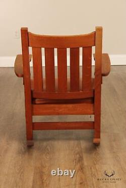 L. & J. G. Stickley Antique Mission Oak Rocker