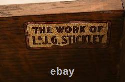 L. & J. G. Stickley Antique Mission Oak Vanity or Dressing Table