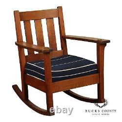 Limbert Antique Mission Oak Rocker