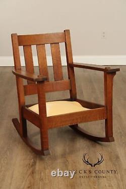 Limbert Antique Mission Oak Rocker