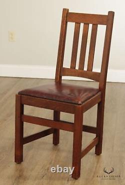 Limbert Antique Mission Oak Side Chair