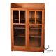 Limbert Antique Mission Oak Two Door Bookcase