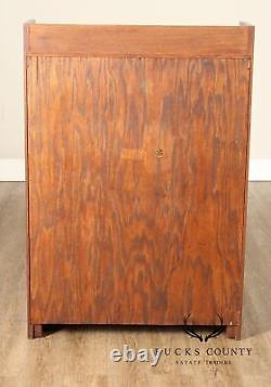 Limbert Antique Mission Oak Two Door Bookcase