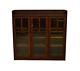 Limbert Antique Quartersawn Oak Mission Style Three Door Bookcase (A)
