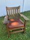 Mission 1910 arts and crafts stickley style chair heavy Arm Ford And Johnson