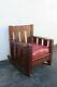Mission Art and Craft Early 1900s Oak Rocking Chair 2407