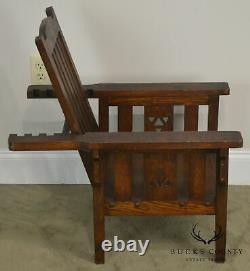 Mission Oak Antique Childs Morris Chair