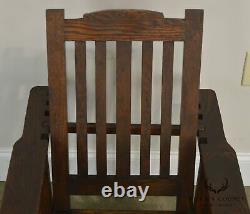 Mission Oak Antique Childs Morris Chair
