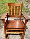Mission Oak Rocking Chair Craftsman tiger 1/4 sawn grain