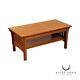 Mission Style Custom Quality Solid Oak Coffee Table