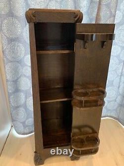 Nice Early 2oth C. Antique Arts & Crafts Shop Of The Crafters Liquor Cabinet