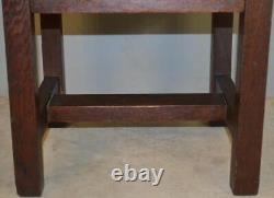 Oak Desk Chair, Mission Oak Side Chair #21350