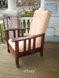 Oak Mission Morris Reclining Armchair by Royal